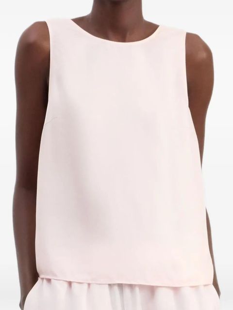 LouLou de Saison Gem draped sleeveless top - Pink