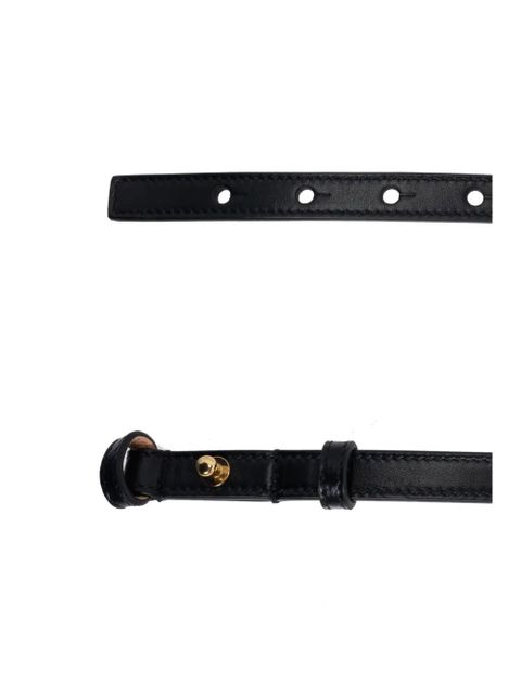 Chloé Iconic Small buckle belt - Black