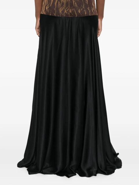 Diesel O-Garcia flared maxi skirt - Black