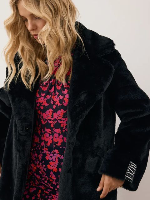 Bizuu płaszcz LIVORNO kolor czarny LIVORNO CZARNY - zdjęcie produktu nr 2