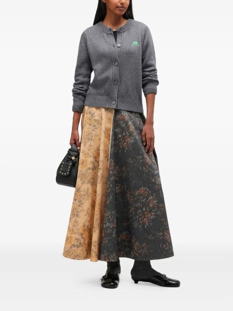 GANNI round-neck cardigan - Grey - zdjęcie produktu nr 2