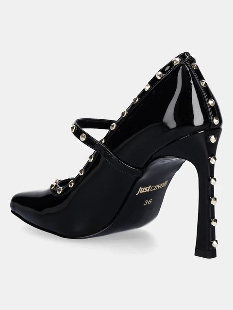 Just Cavalli szpilki kolor czarny 79RA3S50ZSD52899