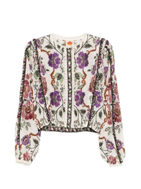 FARM Rio Rococo top - Neutrals - zdjęcie produktu nr 1