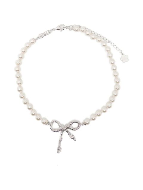 SHUSHU/TONG twisted-rope necklace - Silver - zdjęcie produktu nr 1