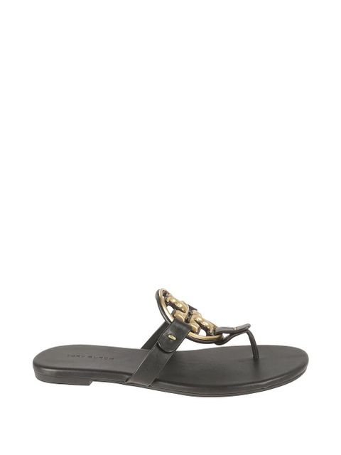 Tory Burch Miller leather sandals - Black - zdjęcie produktu nr 1