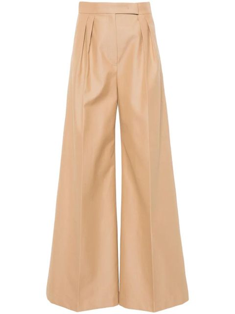 Max Mara pleat-detailing palazzo pants - Neutrals - zdjęcie produktu nr 1