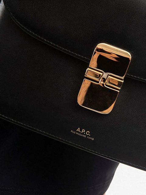 A.P.C. torebka skórzana Sac Grace Small