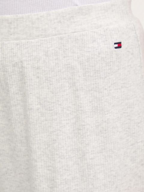 Tommy Hilfiger spodnie piżamowe damskie kolor szary gładkie UW0UW06074