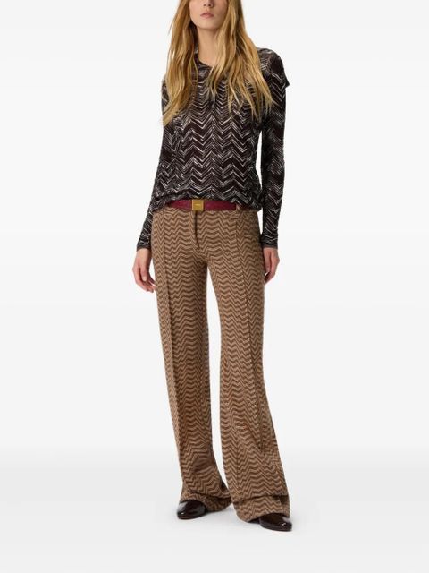 Missoni knitted polo top - Black - zdjęcie produktu nr 2