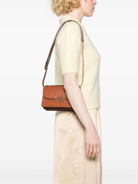 Victoria Beckham mini Dorian tote bag - Brown - zdjęcie produktu nr 2