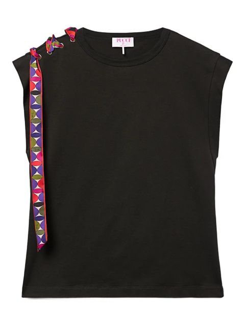 PUCCI print-detailed top - Black - zdjęcie produktu nr 1