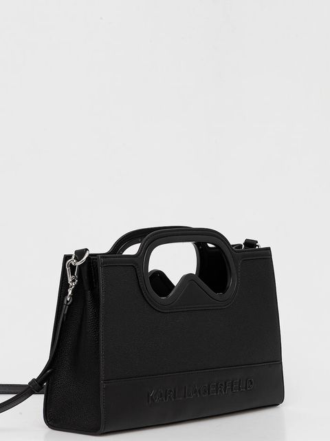 Karl Lagerfeld torebka K/AVIATOR kolor czarny A4W30283