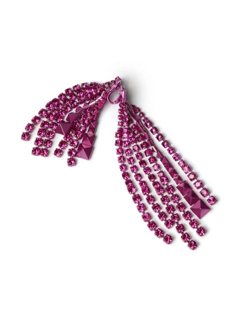 Valentino Garavani Brightrain crystal earrings - Pink