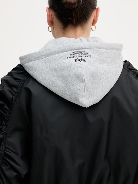 Alpha Industries kurtka Short Hooded Bomber Light W