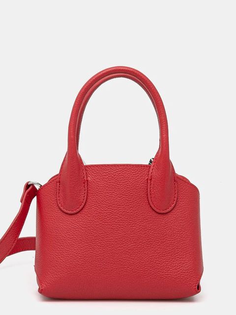 Silvian Heach torebka skórzana FERROVIA kolor czerwony RCP25019BO