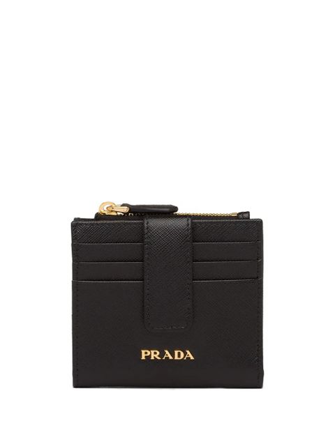 Prada small saffiano wallet - Black - zdjęcie produktu nr 1