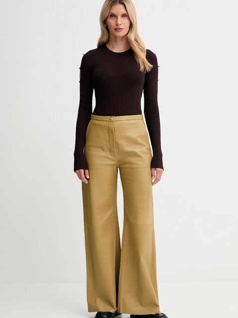 Sessun sweter damski kolor brązowy 25109028 - zdjęcie produktu nr 2