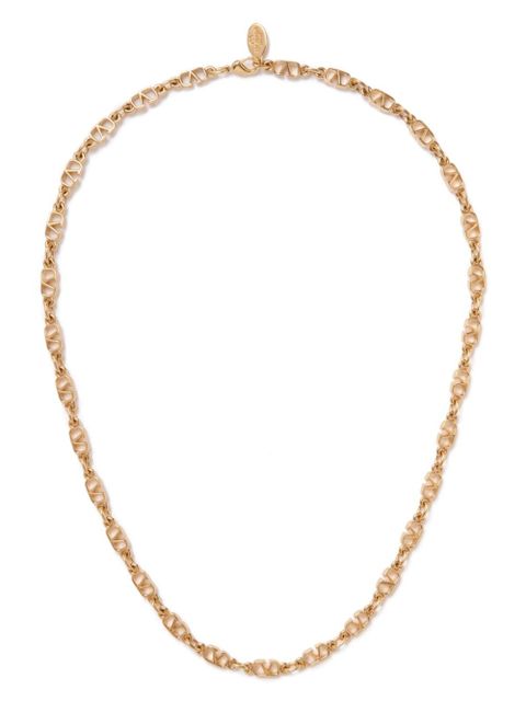 Valentino Garavani VLogo Signature chain-link necklace - Gold