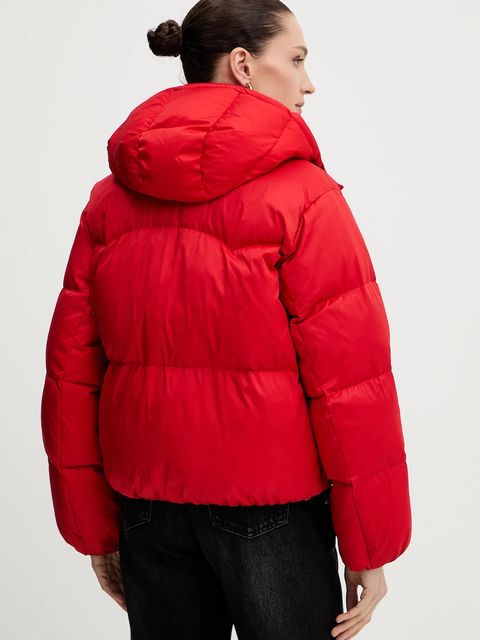 Levi's kurtka puchowa kolor czerwony zimowa 003MD