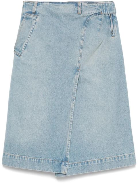 Victoria Beckham denim midi skirt - Blue - zdjęcie produktu nr 1