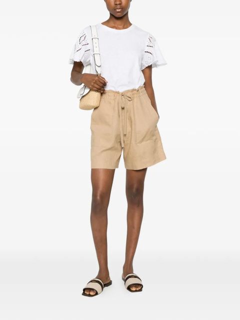 Lauren Ralph Lauren drawstring-waist patch-pocket shorts - Neutrals - zdjęcie produktu nr 2