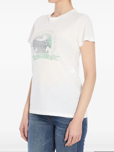 Saint Laurent 1961 Saint Laurent Music Festival t-shirt - White - zdjęcie produktu nr 2
