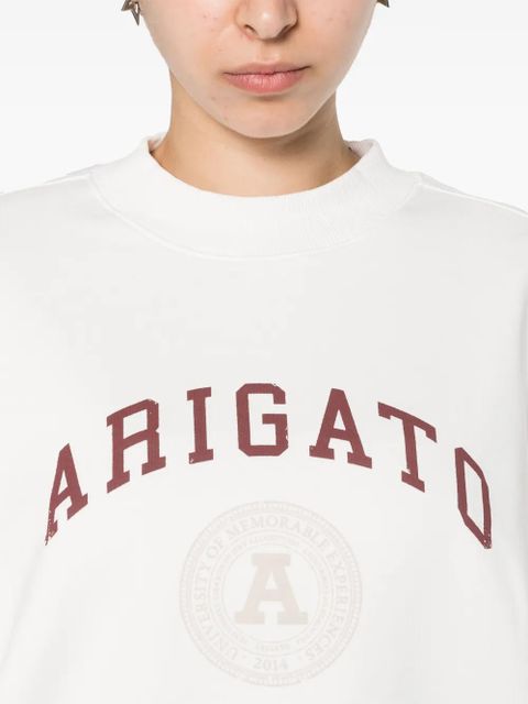 Axel Arigato Arigato University organic-cotton sweatshirt - Neutrals