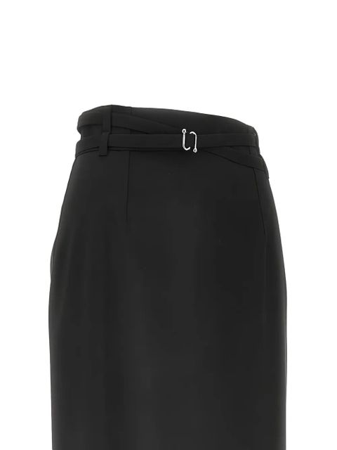 Sportmax belt midi skirt - Blue - zdjęcie produktu nr 2
