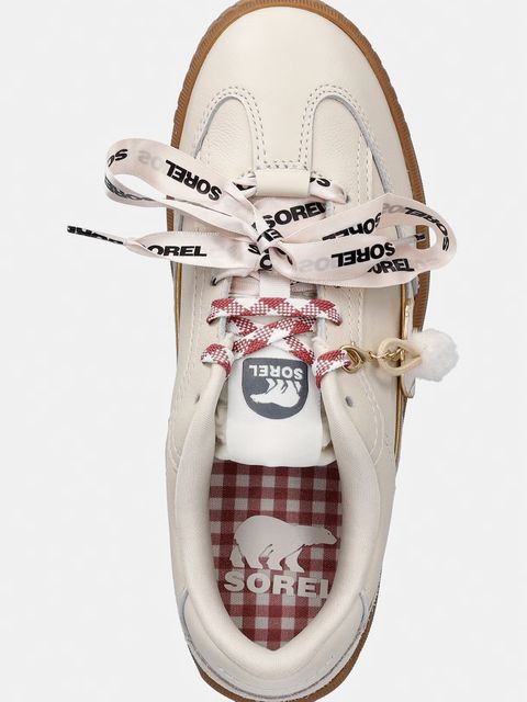 Sorel sneakersy skórzane ONA DRIFT LX