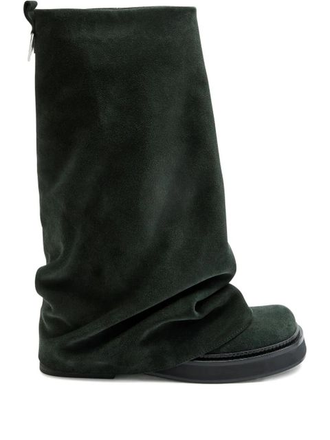 The Attico Robin combat slouch boots - Black - zdjęcie produktu nr 1