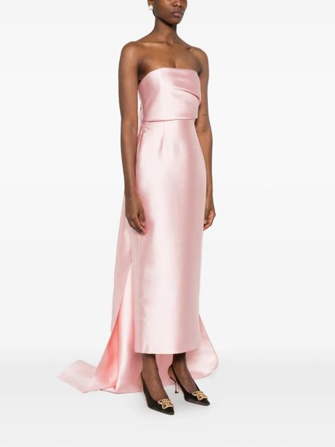 Solace London Kiki strapless midi dress - Pink