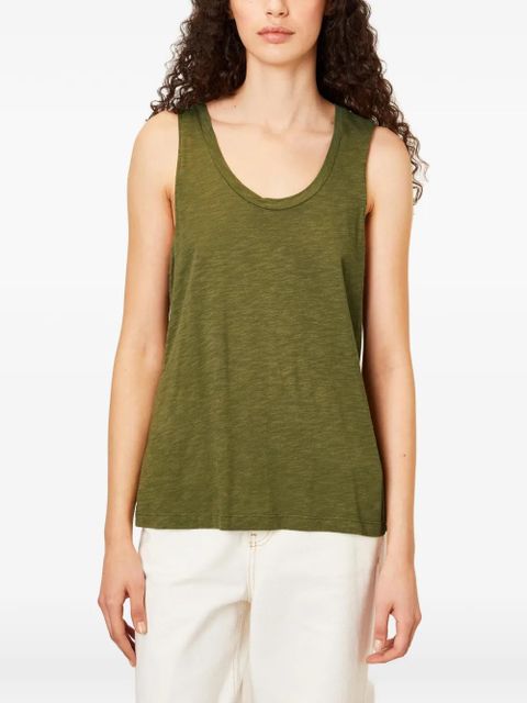 American Vintage U-neck tank top - Green - zdjęcie produktu nr 2