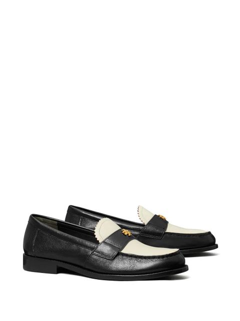 Tory Burch Classic leather loafers - Black