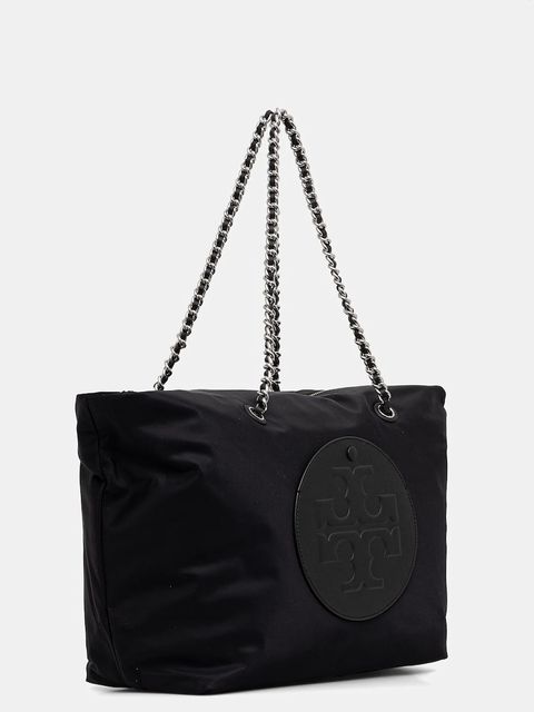 Tory Burch torebka Ella Chain Zip Tote kolor czarny 171639.001 - zdjęcie produktu nr 2