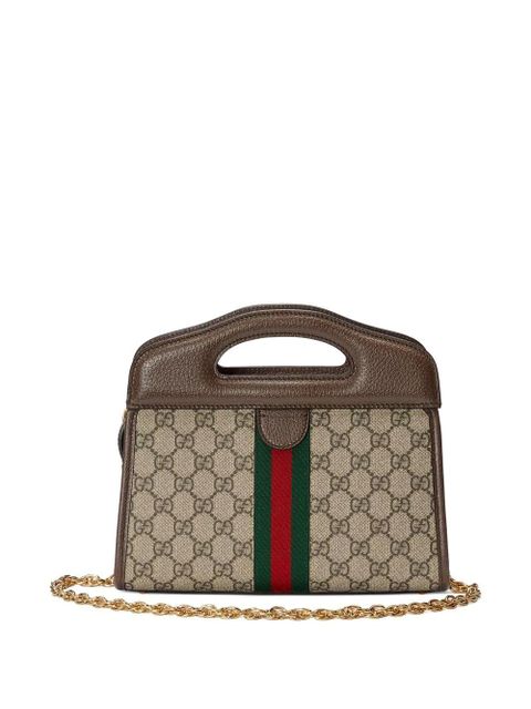 Gucci small Ophidia tote bag - Brown - zdjęcie produktu nr 2