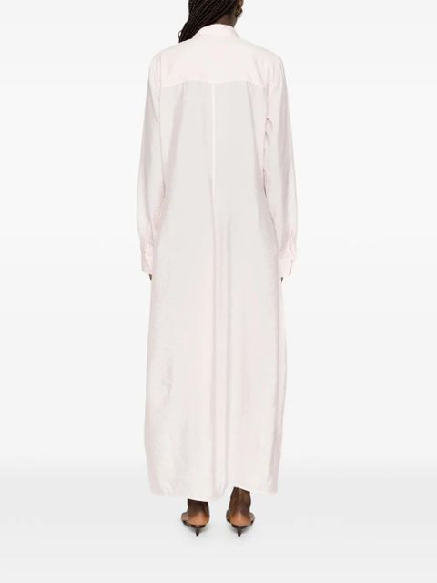 TOTEME long sleeve maxi dress - Pink