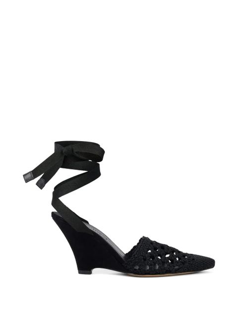 Jacquemus The High lace-up espadrilles - Black - zdjęcie produktu nr 1