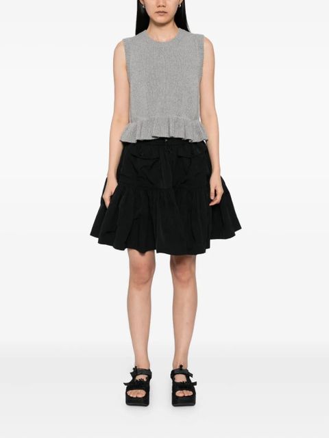 Cecilie Bahnsen Bill vest - Grey