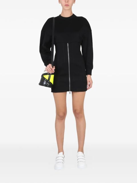 Alexander McQueen cocoon zip dress - Black - zdjęcie produktu nr 2