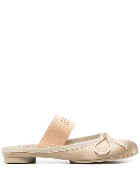 MM6 Maison Margiela anatomic-toe mules - Green - zdjęcie produktu nr 1