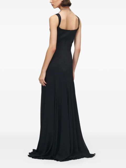 Alexander McQueen sleeveless maxi dress - Black