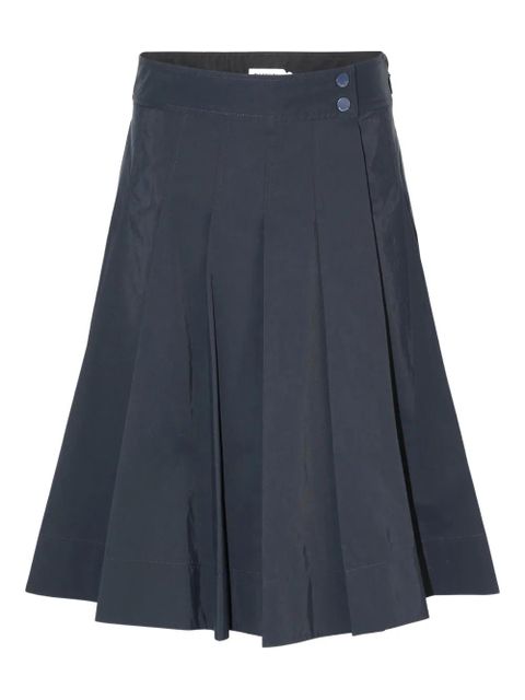 Simkhai Abbott pleated midi skirt - Blue - zdjęcie produktu nr 1