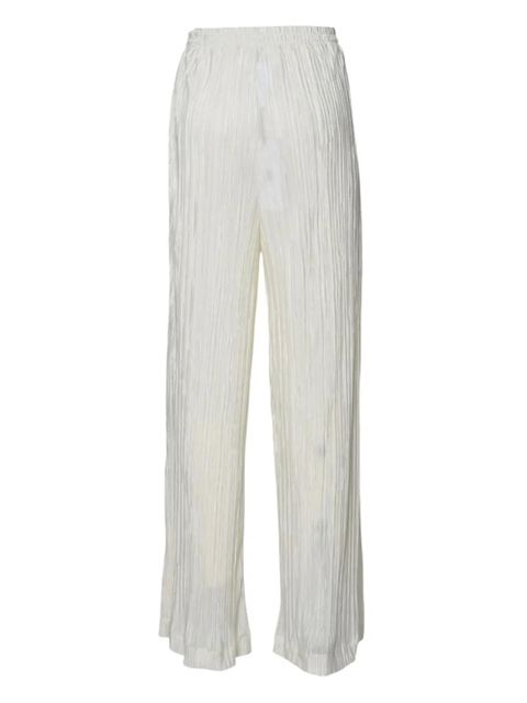 SOLOTRE pleated wide-leg trousers - Neutrals - zdjęcie produktu nr 2