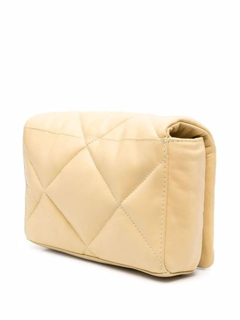 STAND STUDIO Brynn diamond-quilt tote bag - Yellow