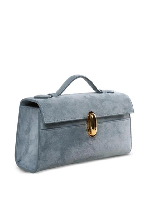 Savette Symmetry suede shoulder bag - Blue - zdjęcie produktu nr 2