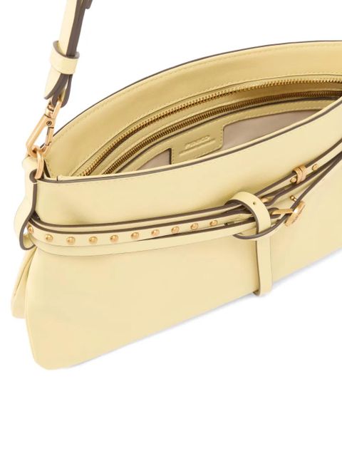 PINKO studded tote bag - Yellow