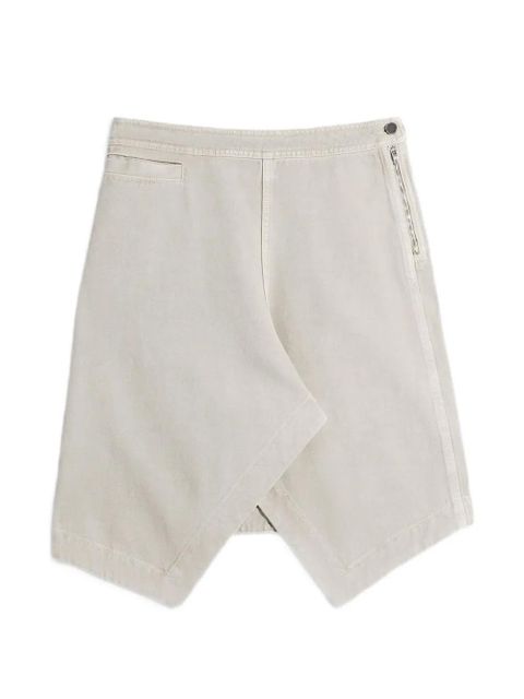 LEMAIRE asymmetrical mini skirt - Neutrals - zdjęcie produktu nr 1