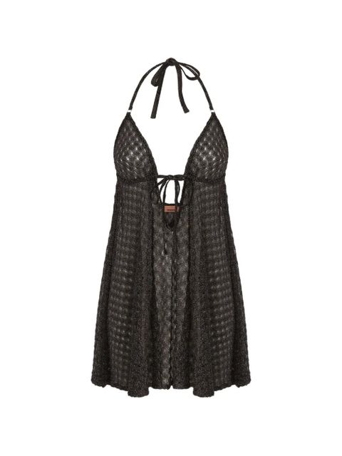 Missoni spiderwebmotif beach dress - Brown - zdjęcie produktu nr 1