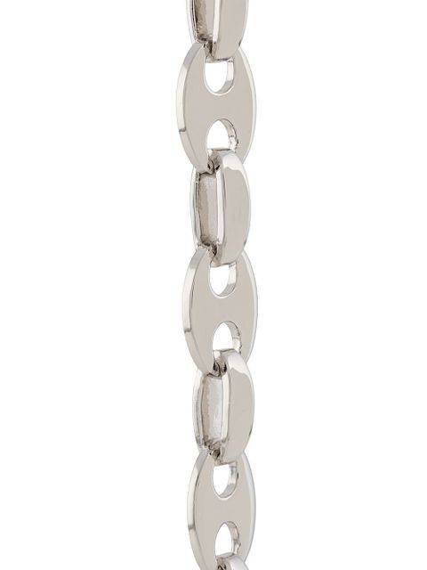 Rabanne chain link earrings - Silver