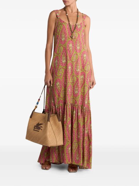 ETRO paisley-print dress - Pink - zdjęcie produktu nr 2
